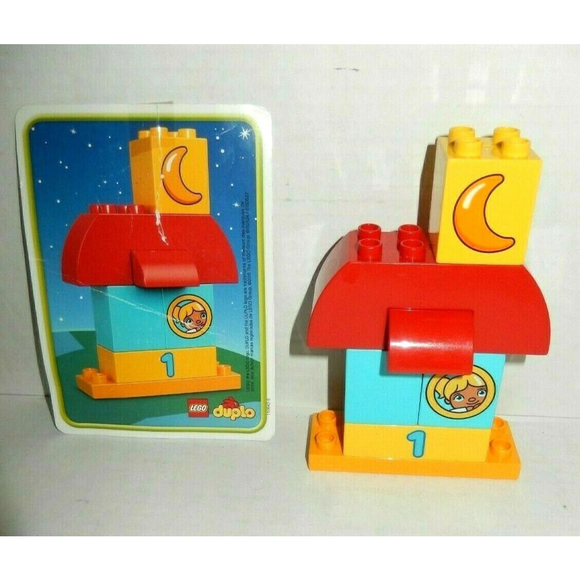 Lego Duplo 10815 My First Rocket Complete Set Moon Stars Spaceship 18 Pieces - Picture 6 of 9